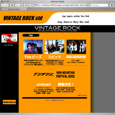 VINTAGE ROCK